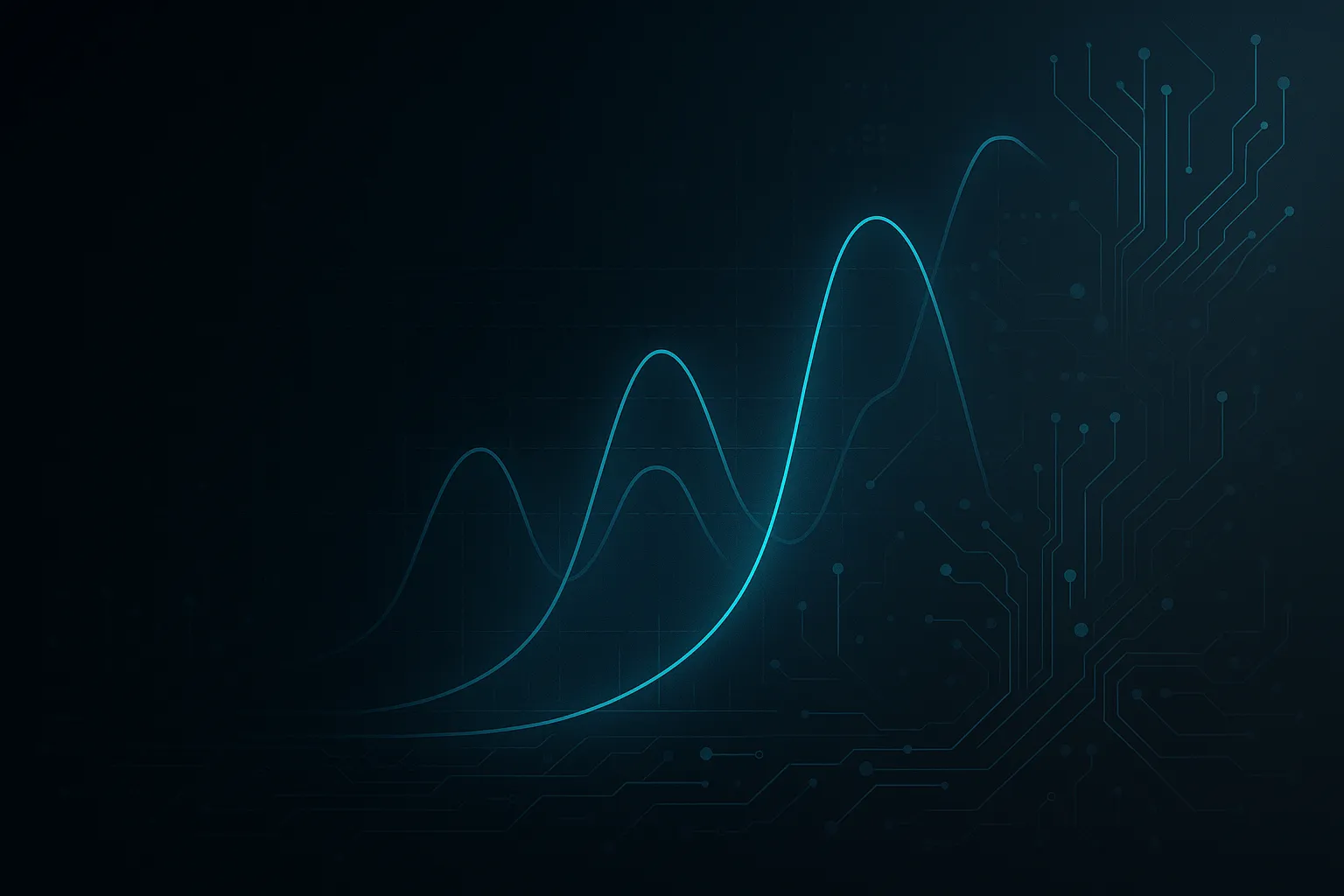 Curved graphs over circuit patterns